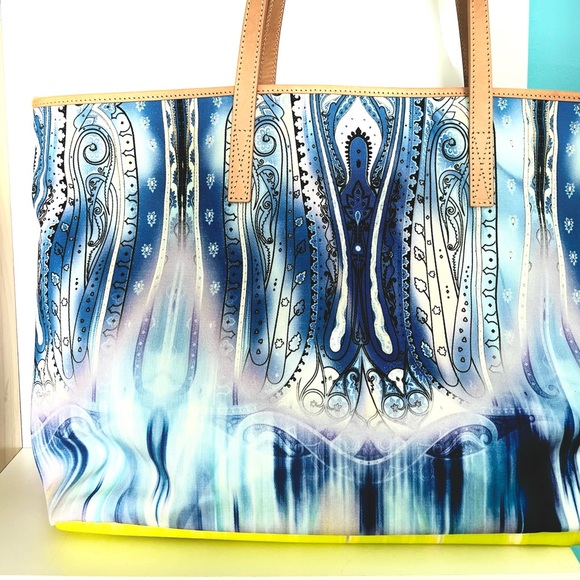 ETRO LARGE SHOPPING BAG TOTE - Picture 1 of 10